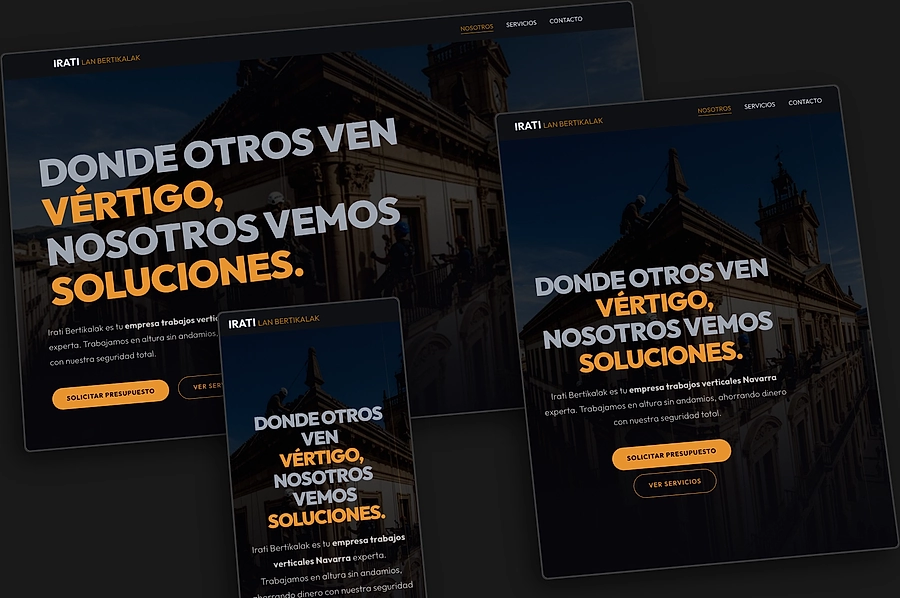 Irati Lan Bertikalak — Trabajos verticales