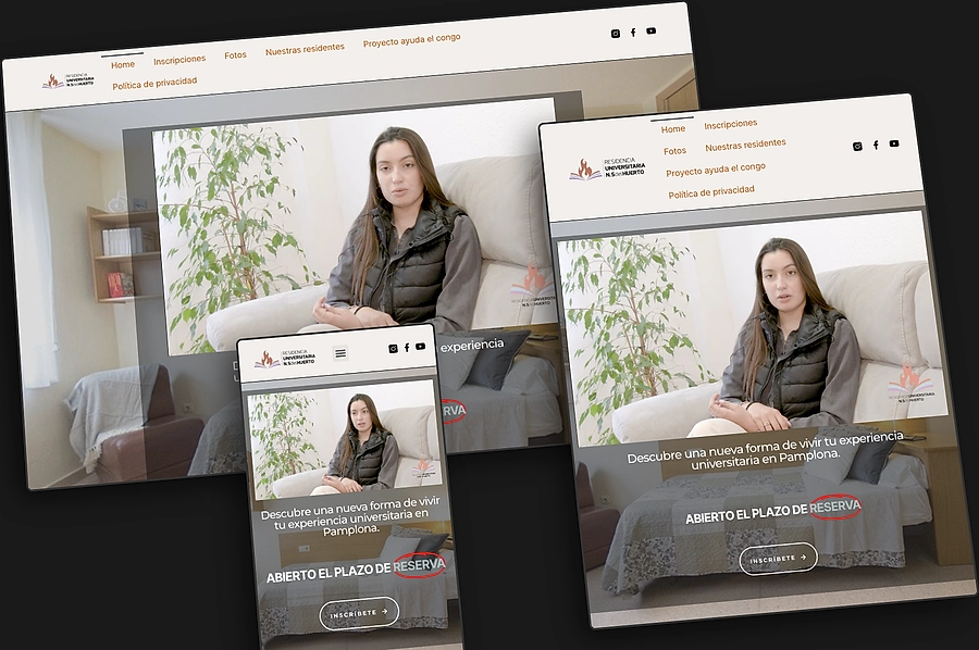 Residencia N.S. del Huerto — Branding y merchandising
