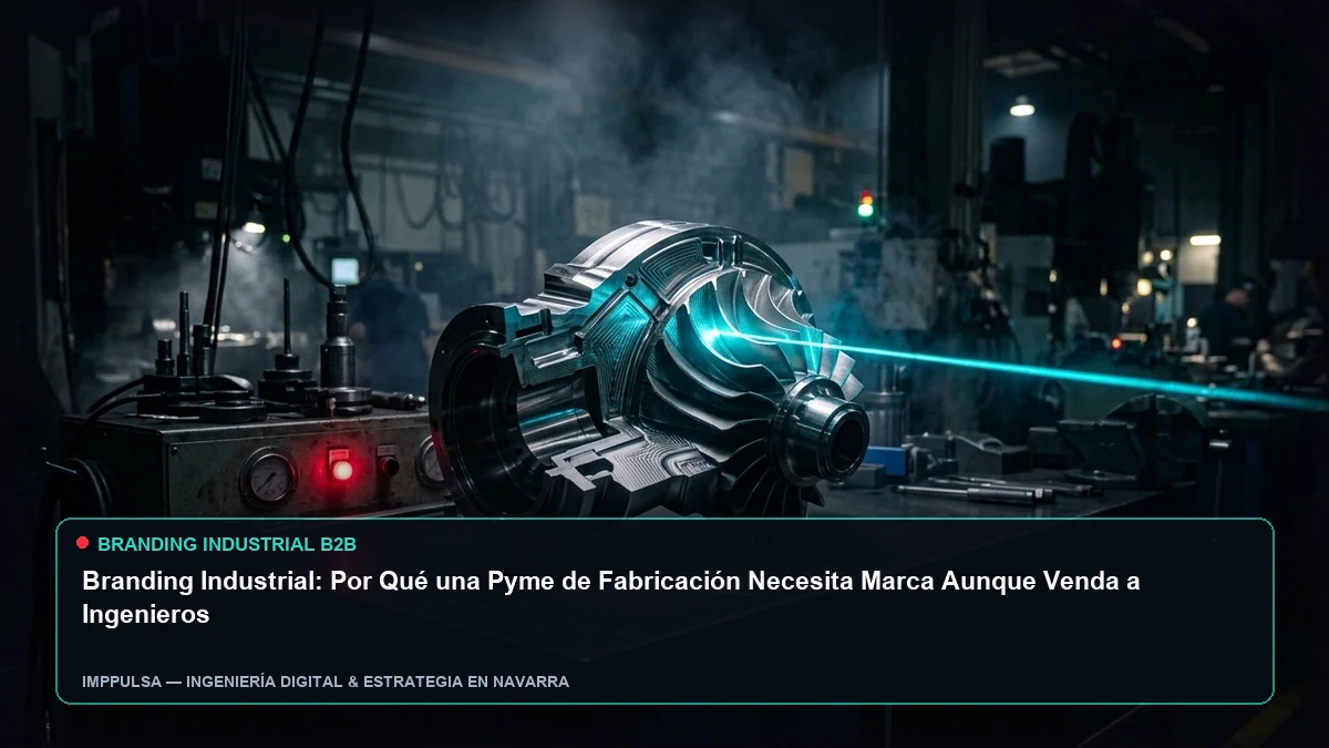 Branding industrial estratégico para pymes de fabricación B2B en Navarra
