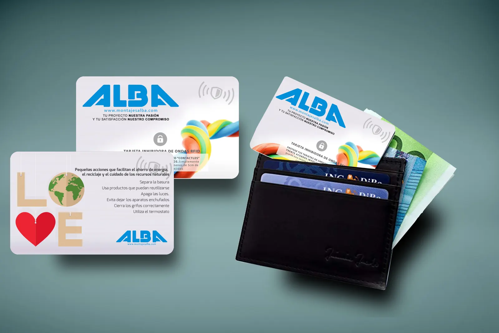 Alba: Tarjetas RFID