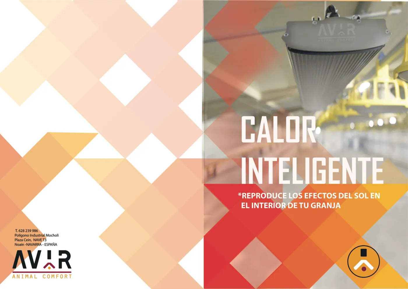 Pieza del stand de feria de AVIR: Calor inteligente