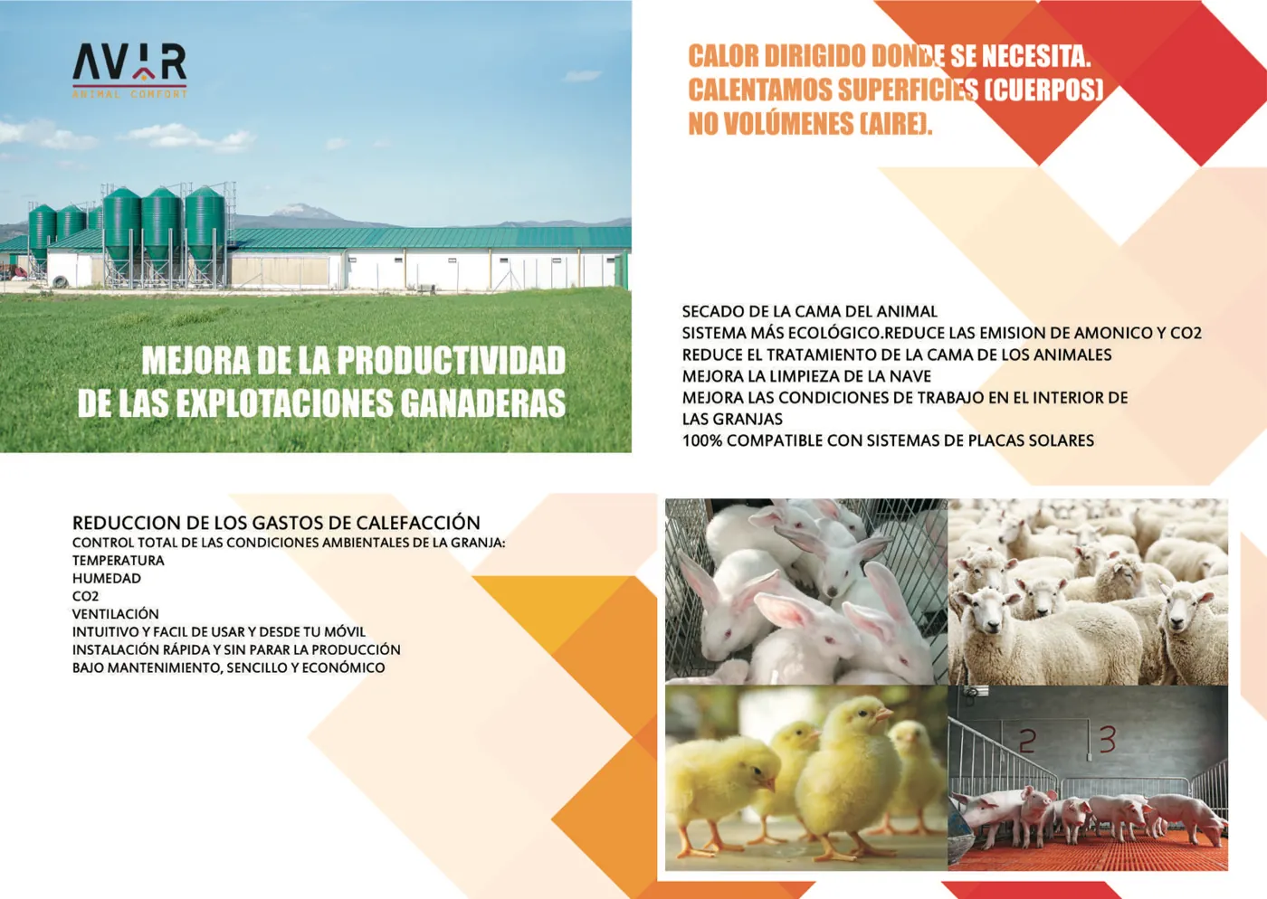 Pieza del stand de feria de AVIR: mejora de la productividad